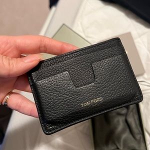 2 tone tom ford card holder